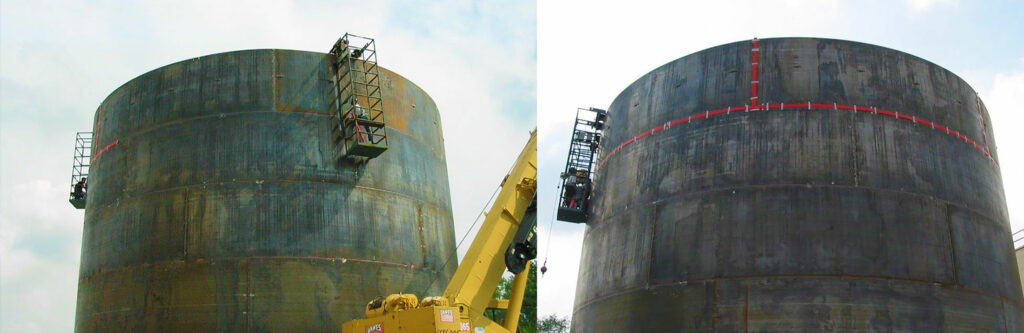 Chemical holding tanks